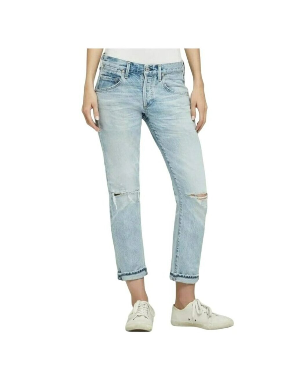 Citizens Of Humanity Emerson Premium Vintage Button Fly Jeans Organic Cotton Wom